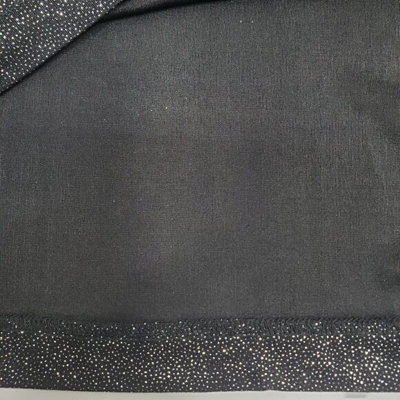 Vince Camuto Dress Women Medium Black Sequin Midi Sheath Lining with Sleeveless - Picture 11 of 13